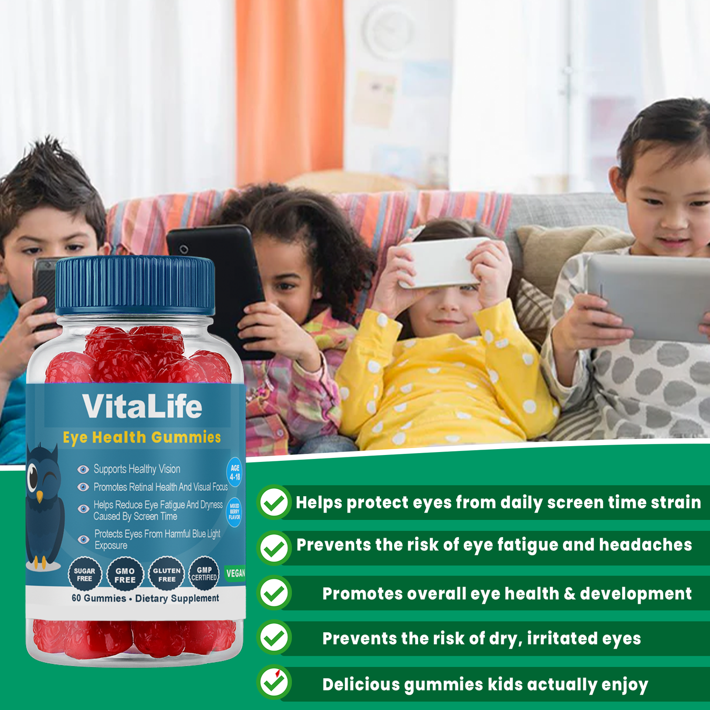 VitaLife™ Eye Health Gummies