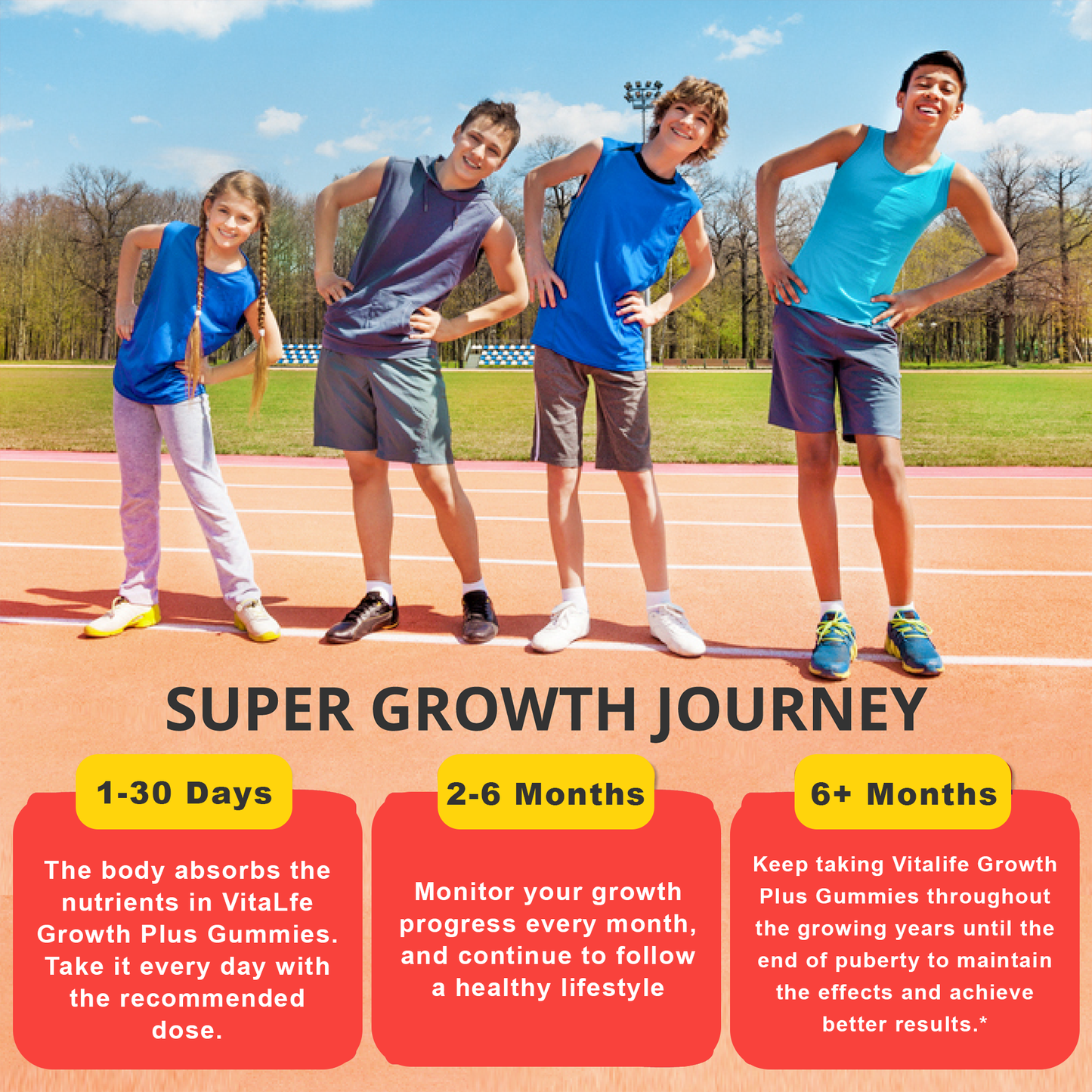 VitaLife™ Growth Plus Gummies
