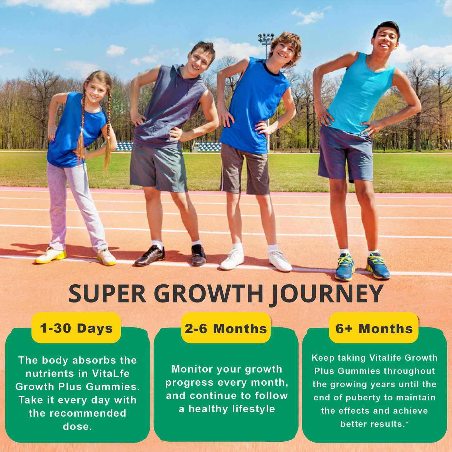 VitaLife™ Growth Plus Gummies